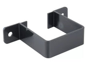 Osma Squareline Pipe Bracket Black 61mm