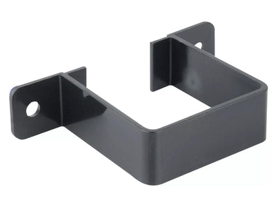 Osma Squareline Pipe Bracket Black 61mm