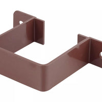 Osma Squareline Pipe Bracket Brown 61mm