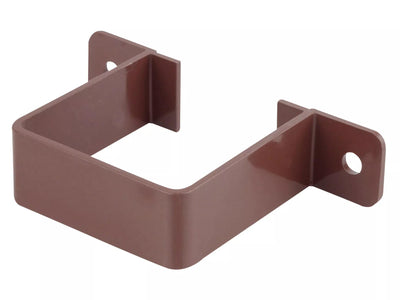 Osma Squareline Pipe Bracket Brown 61mm