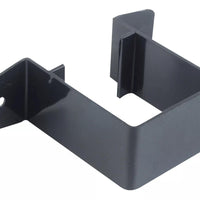 Osma Squareline Stand Off Pipe Bracket Black 61mm
