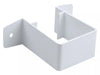 Osma Squareline Stand Off Pipe Bracket White 61mm