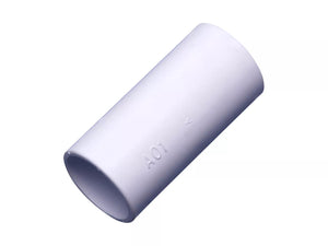 Osma Overflow Double Socket White 21.5mm