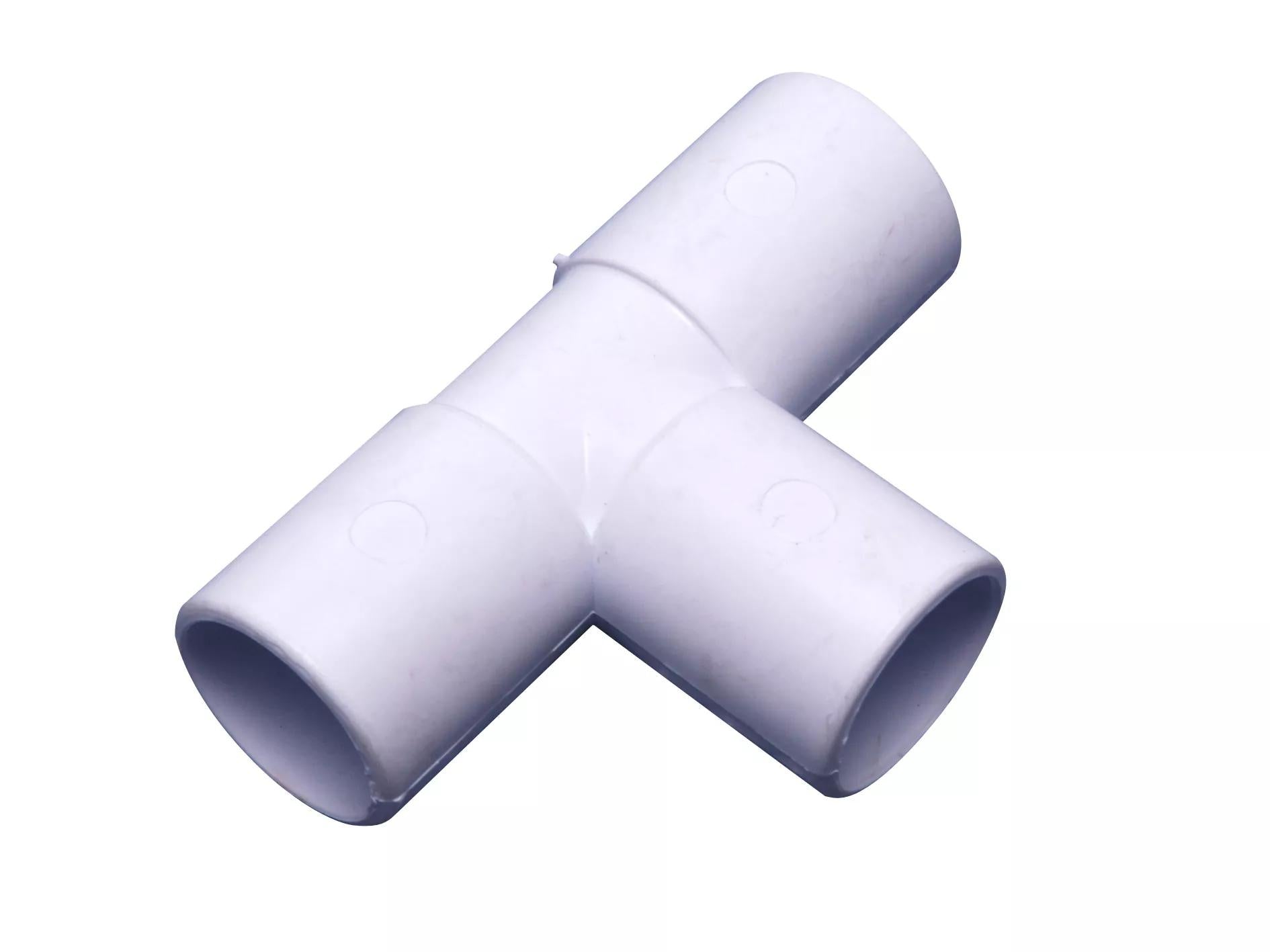 Osma Overflow Tee 90° White 21.5mm