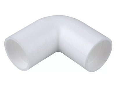 Osma Clearbore Overflow Bend 90° White 21.5mm