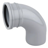 Osma Soil 160mm S/S Bend 87.5° Grey