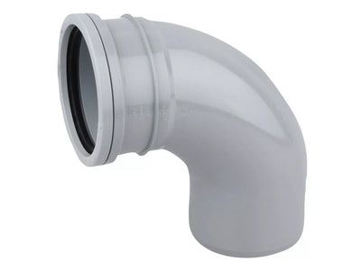 Osma Soil 160mm S/S Bend 87.5° Grey