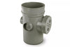 Osma Soil 160mm (S/SW) Bossed Access Pipe Olive