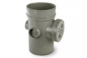 Osma Soil 160mm (S/SW) Bossed Access Pipe Olive