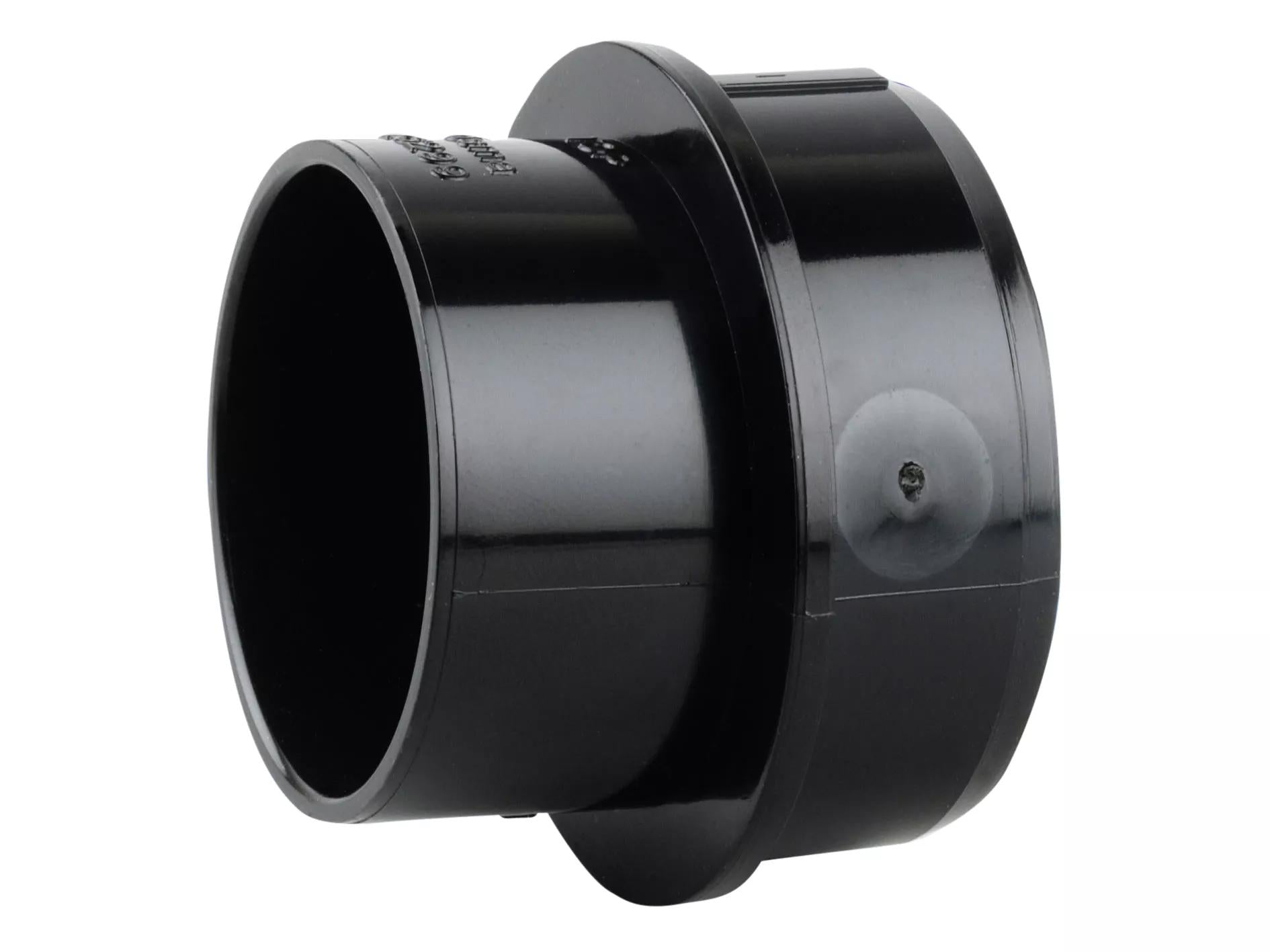 Osma Soil 110mm (S/SW) Boss Adaptor 40mm Black 50x40mm