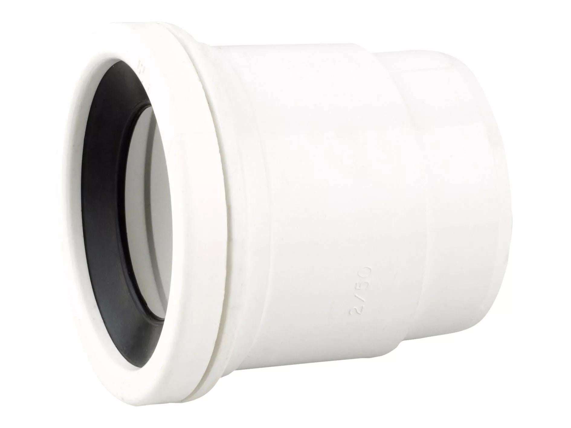 Osma Soil 110mm S/S Boss Adapt 50mm White 50mm