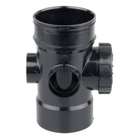 Osma Soil 160mm (S/SW) Boss Access Pipe Black