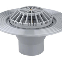 Osma Soil 110mm (S/SW) Domed Roof Outlet Grey