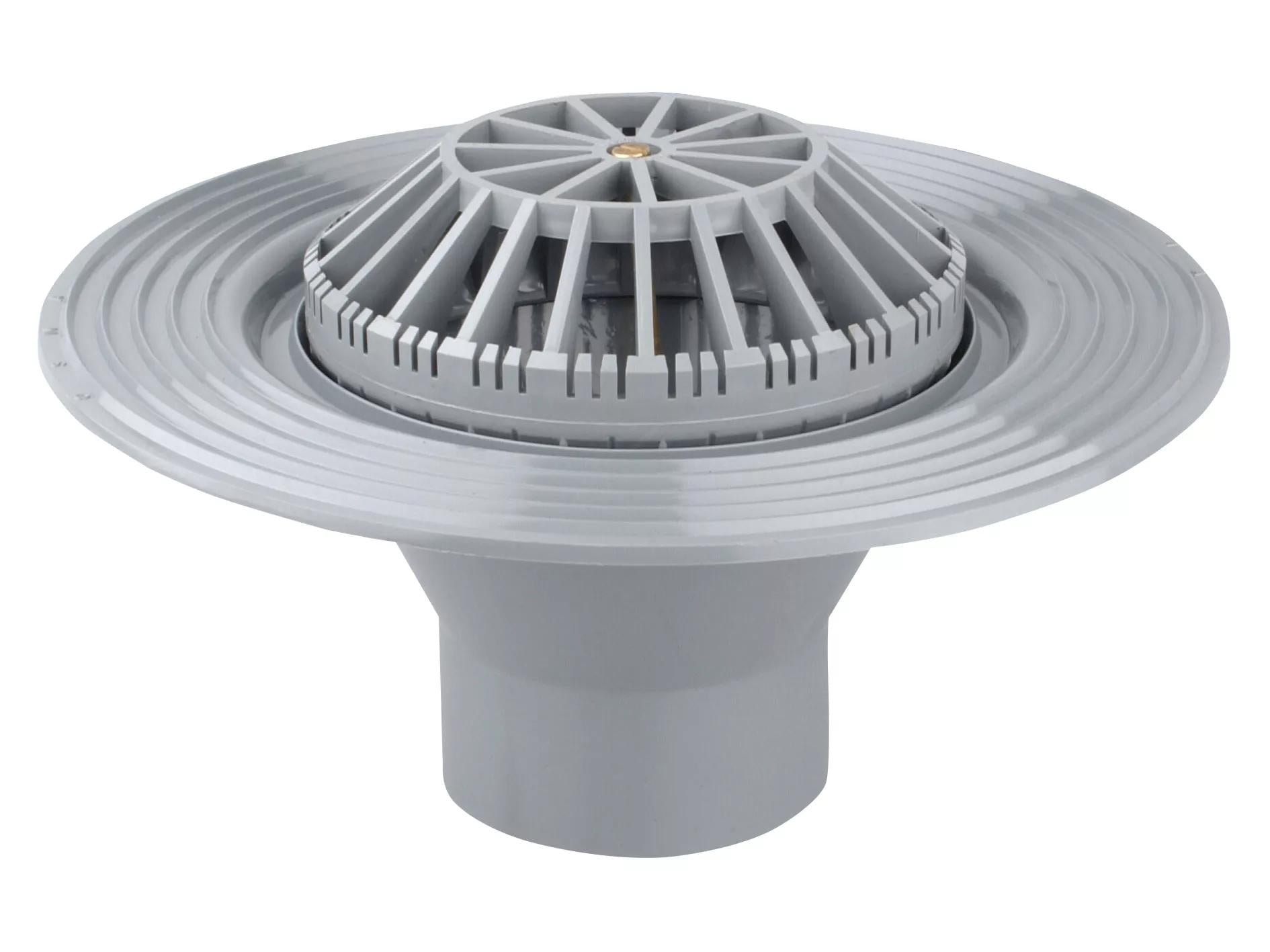 Osma Soil 110mm (S/SW) Domed Roof Outlet Grey