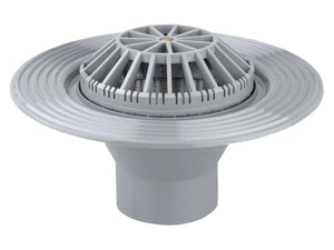 Osma Soil 110mm (S/SW) Domed Roof Outlet Grey