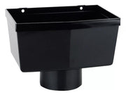 Osma Squareline Hopper Head Black 61mm