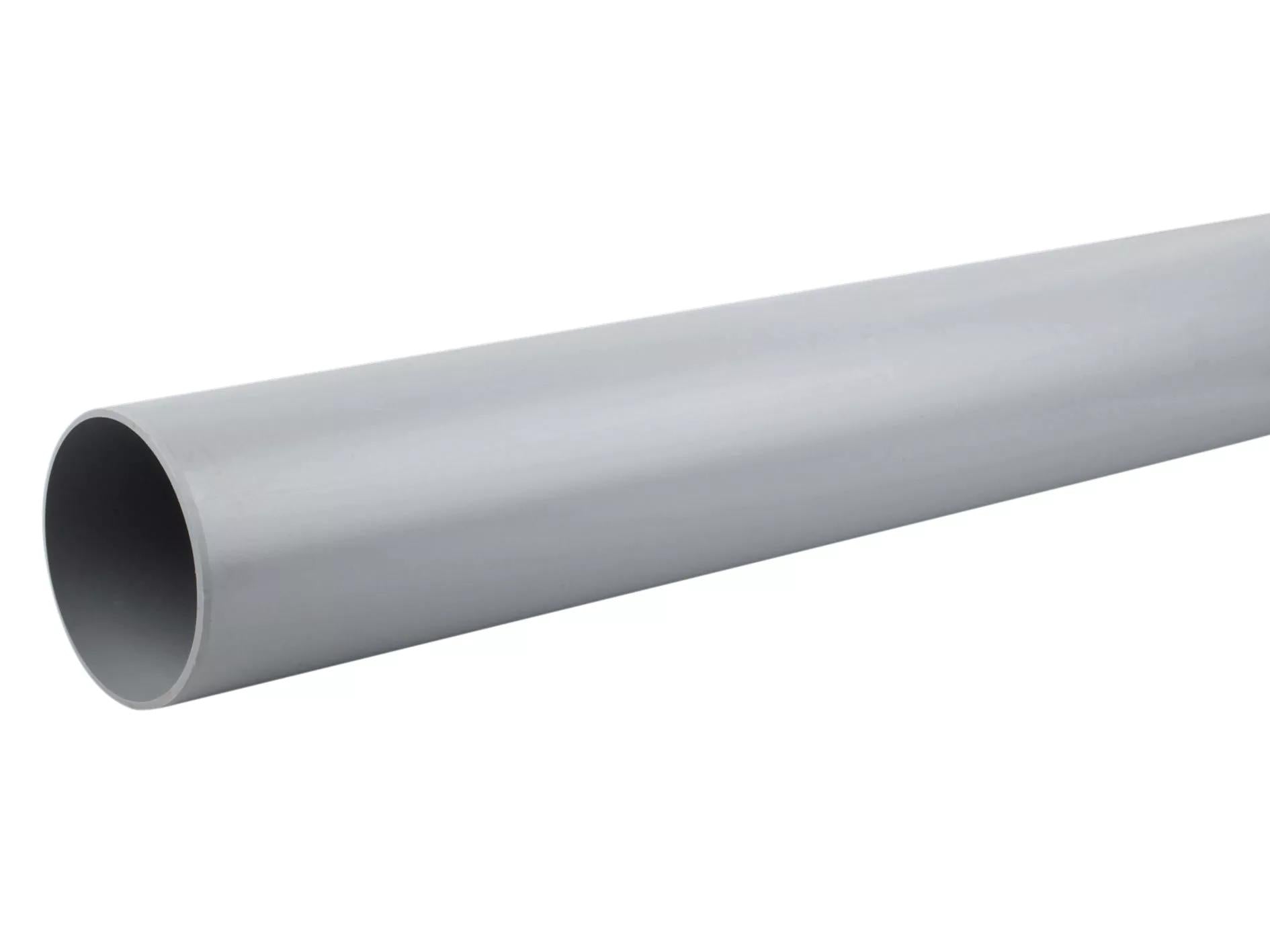 Osma Soil 160mm P/E Pipe 4 Metre Grey