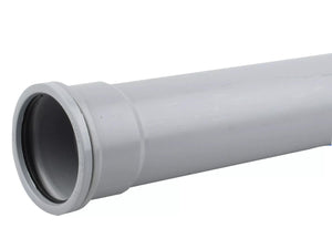 Osma Soil 160mm S/S Pipe 4 Metre Grey