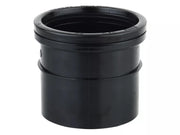 Osma Soil 160mm (S/SW) Single Socket Black