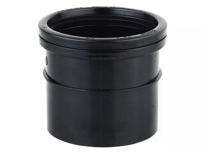 Osma Soil 160mm (S/SW) Single Socket Black