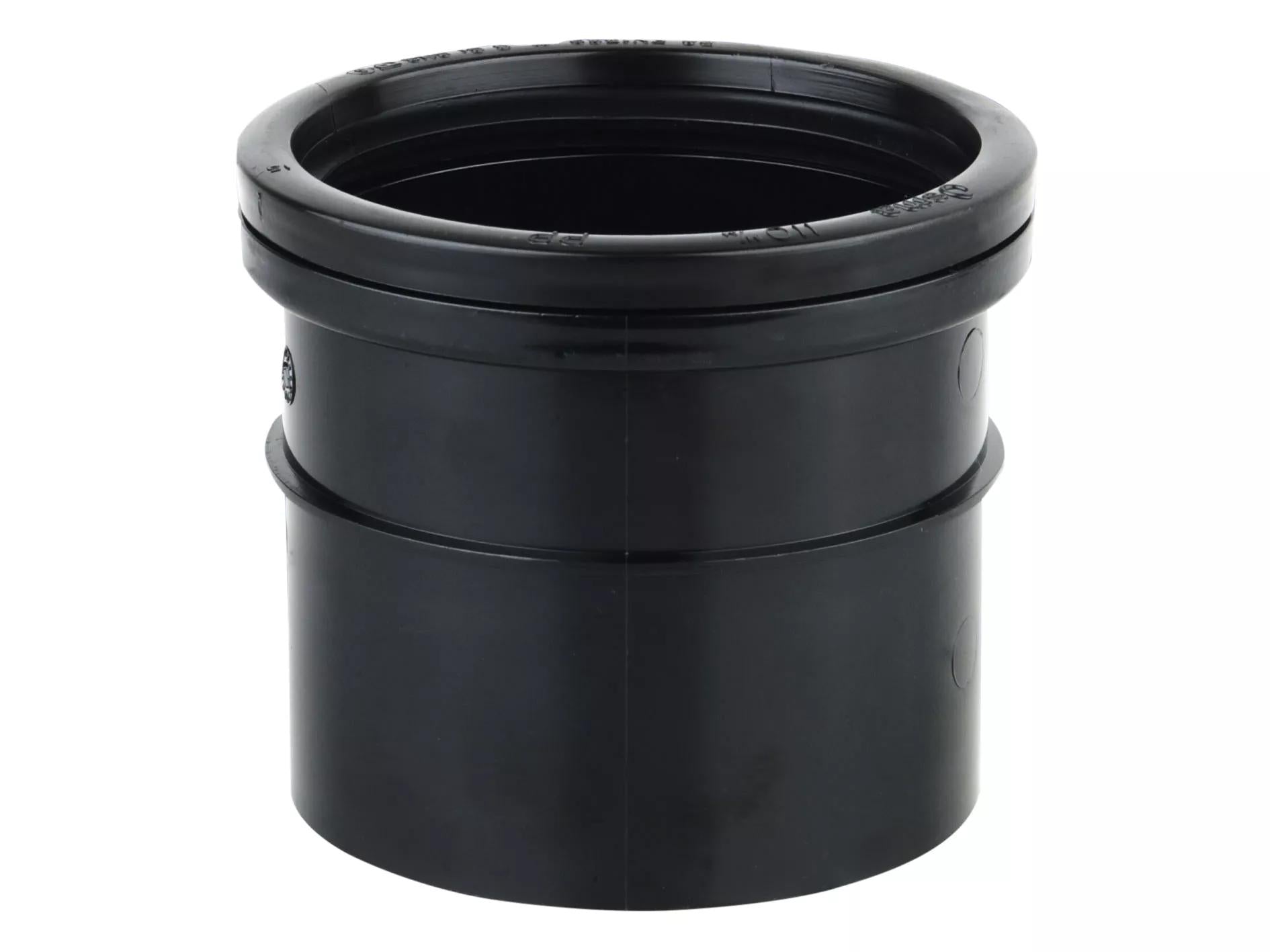 Osma Soil 160mm (S/SW) Single Socket Black