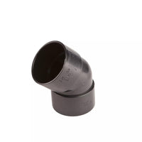 Osma Weld 40mm Bend 45° Black