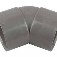 Osma Weld 32mm Bend 45° Grey