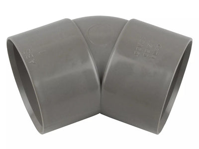 Osma Weld 32mm Bend 45° Grey