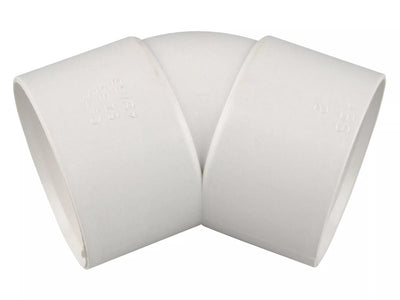 Osma Weld 32mm Bend 45° White