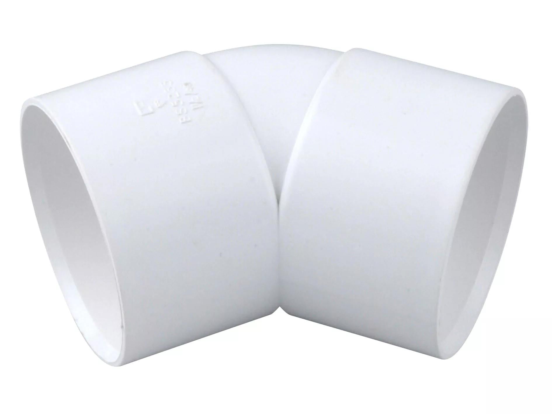 Osma Weld 40mm Bend 45° White