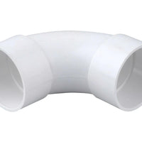 Osma Weld 40mm Bend 87.5° White