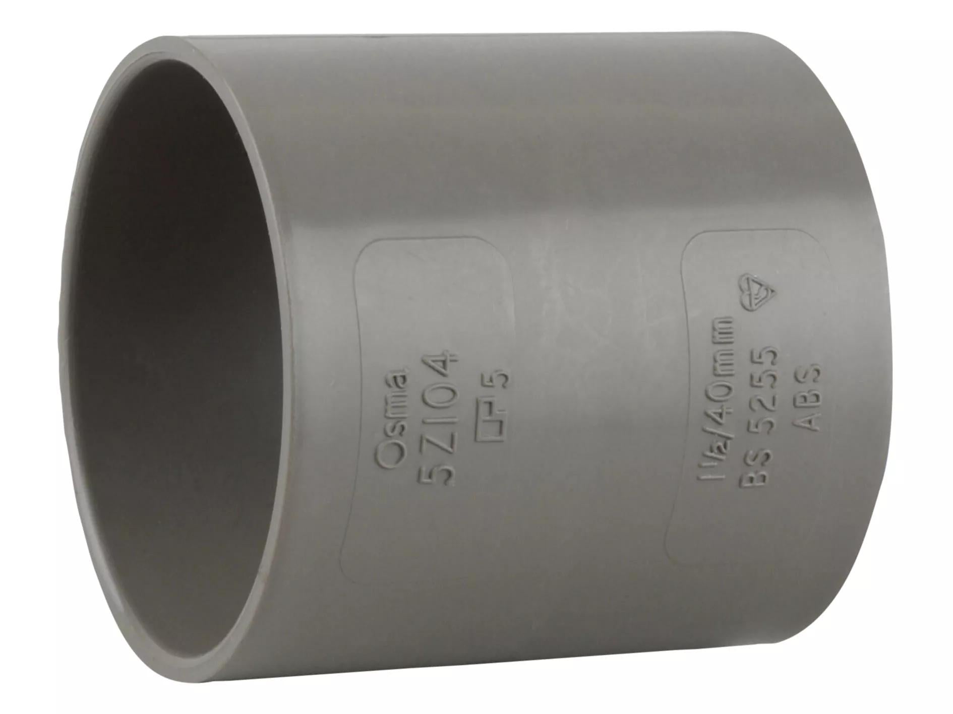 Osmaweld 50mm Double Socket Grey