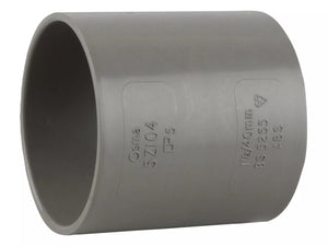 Osmaweld 50mm Double Socket Grey