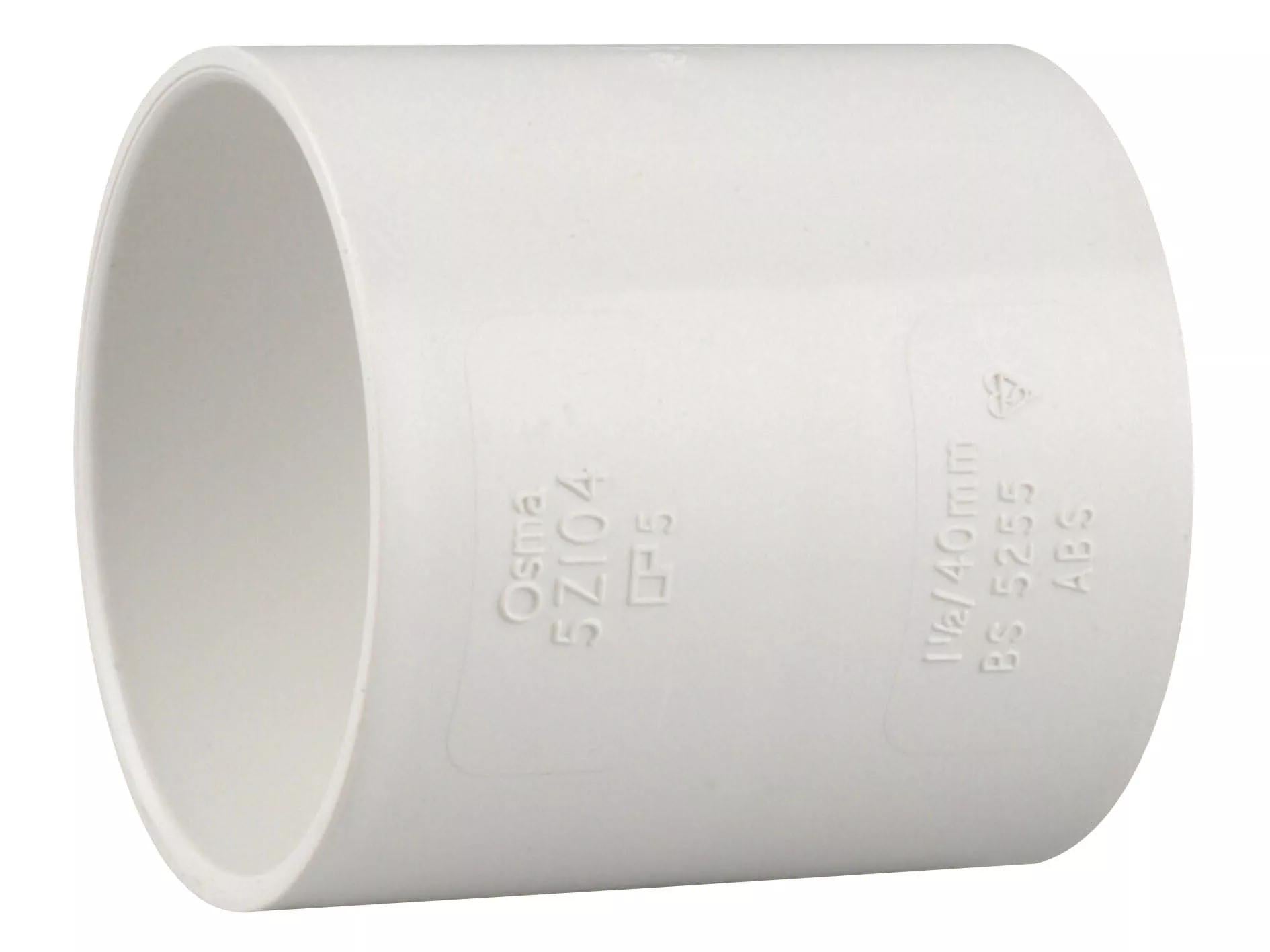 Osma Weld 40mm Double Socket White