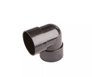 Osma Weld 32mm Knuckle Bend 90° Black