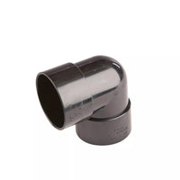 Osma Weld 40mm Knuckle Bend 90° Black