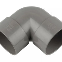 Osma Weld 32mm Knuckle Bend 90° Grey