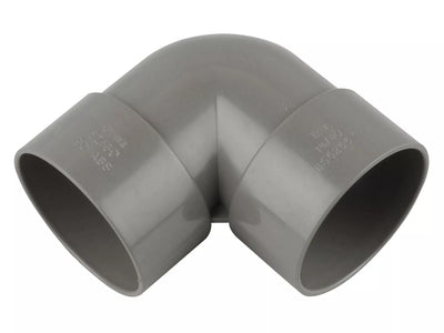 Osma Weld 32mm Knuckle Bend 90° Grey