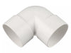 Osma Weld 32mm Knuckle Bend 90° White