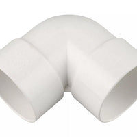 Osma Weld 32mm Knuckle Bend 90° White