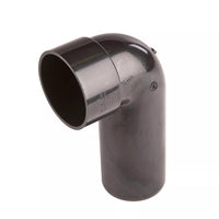 Osma Weld 40mm Long Tail Bend 90° Black