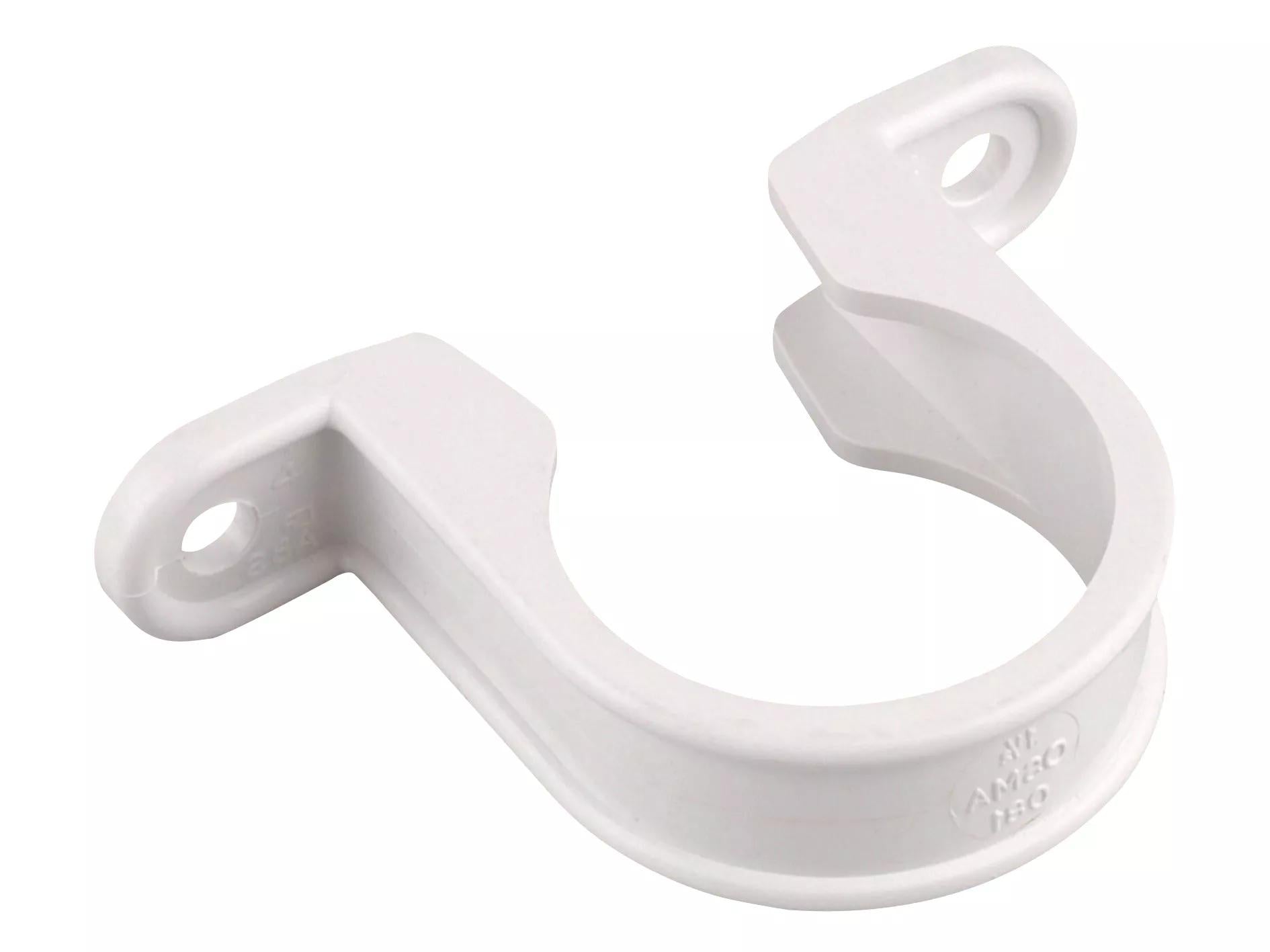 Osma Weld 32mm Pipe Bracket White