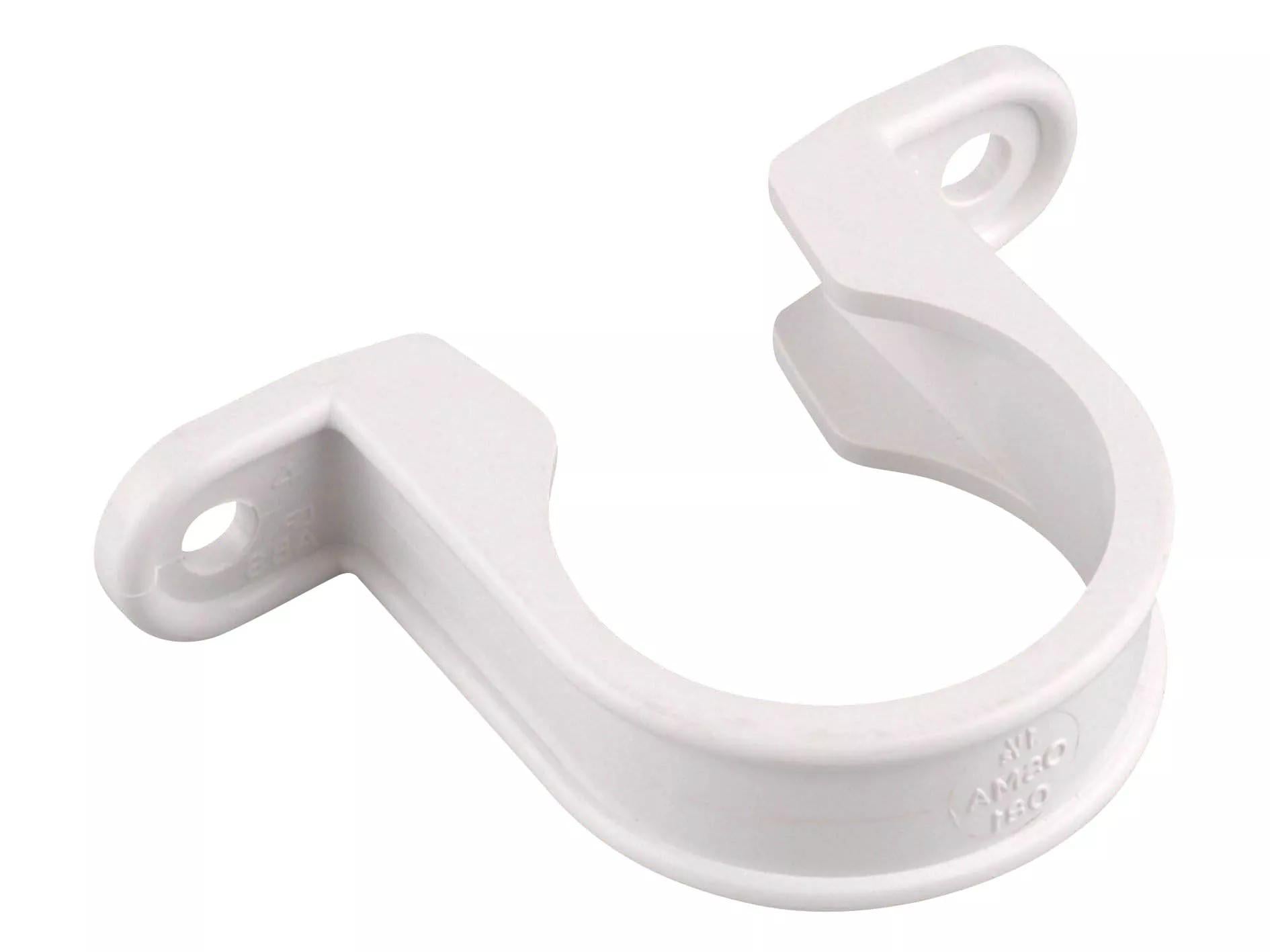 Osma Weld 40mm Pipe Bracket White