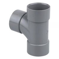 Osma Weld 40mm Tee 87.5° Grey