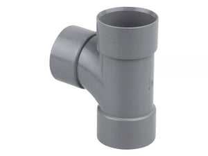 Osma Weld 40mm Tee 87.5° Grey