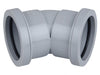 Osma BS5452 50mm 45° Bend Grey