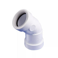 Osma Pushfit 40mm Bend 45° White