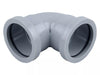 Osma BS5452 40mm 90° Knuckle Bend Grey