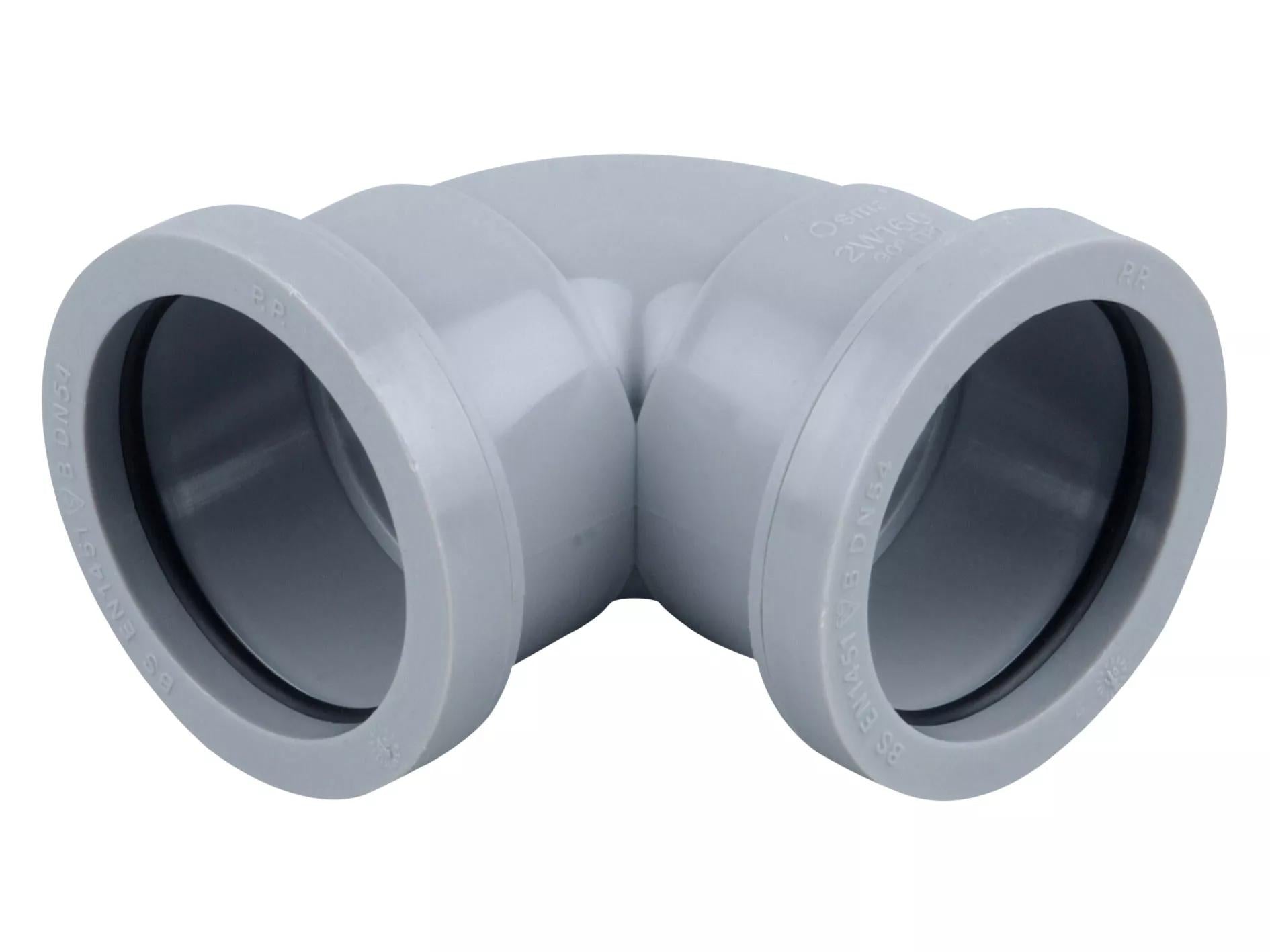 Osma BS5452 50mm Knuckle Bend Grey