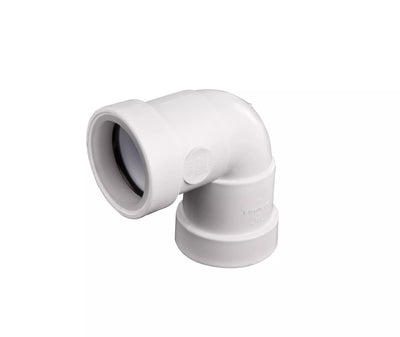 Osma Pushfit 32mm Knuckle Bend 90° White